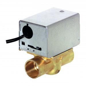120v 2 Way Zone Valve 1/2" Sweat N/C 3.5cv 20 PSI