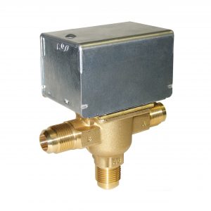 120v 1/2" Flare Zone Valve 2 Pos Diverting W/leads