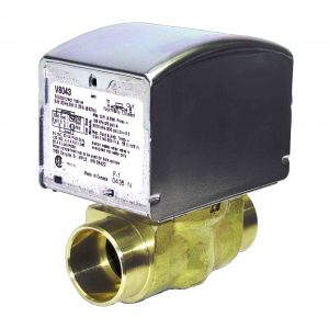 24v Zone Valve 1" Sweat2 Pos N/C Auxsw 18" Lead Wires 20 PSI Close Off 3.5cv