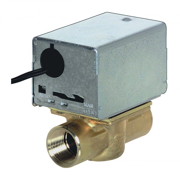 24v 3/4" NPT. N.O. 2 Way Zone Valve For Steam 3.5 Cv