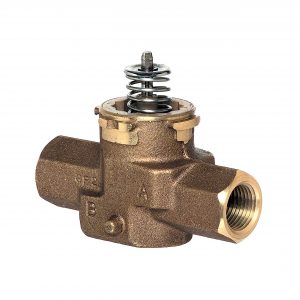 1/2" Female NPT VC Hydronic Two Way Valve With 3.2 Cv And Quick Open Flow