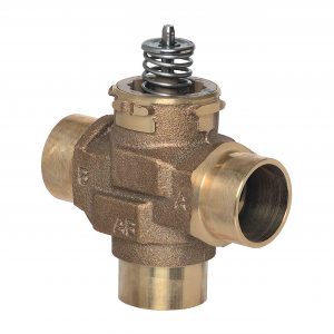 1-1/4" NPT. 3 Way Mixing/Diverting Valve Cv=9.0