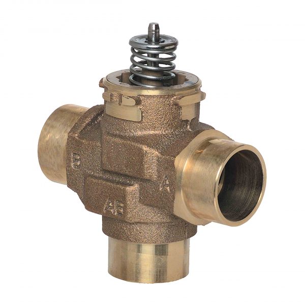 1-1/4" NPT. 3 Way Mixing/Diverting Valve Cv=9.0