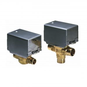 120v Valve Actuator With 6" Leads. 7/8 Slotted Wiring Hole.