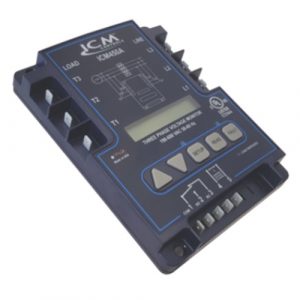 3 Phase Programmable Line Voltage Monitor W/backlit Digital Display; 25 Fault Me