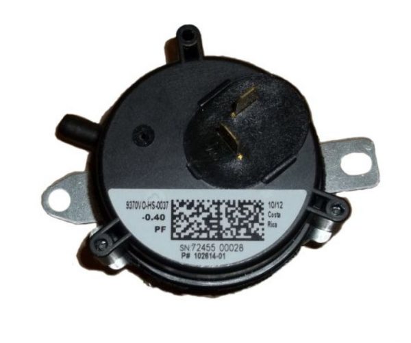 SPST .40 W.C. Pressure Switch With 1/4" Barb Connection Replaces 87H93 R45694-00