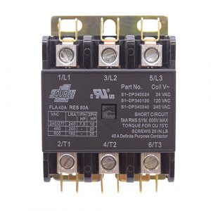 Cntctr3 Pole40a120v