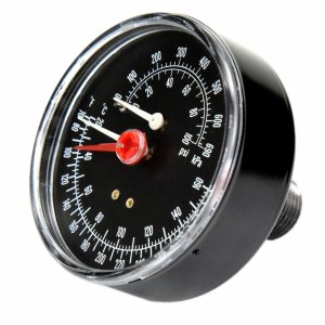 Kit-s Ga-pt-ss 3.12diax1/4npt Combination Pressure-temperature gauge kit 60-360F