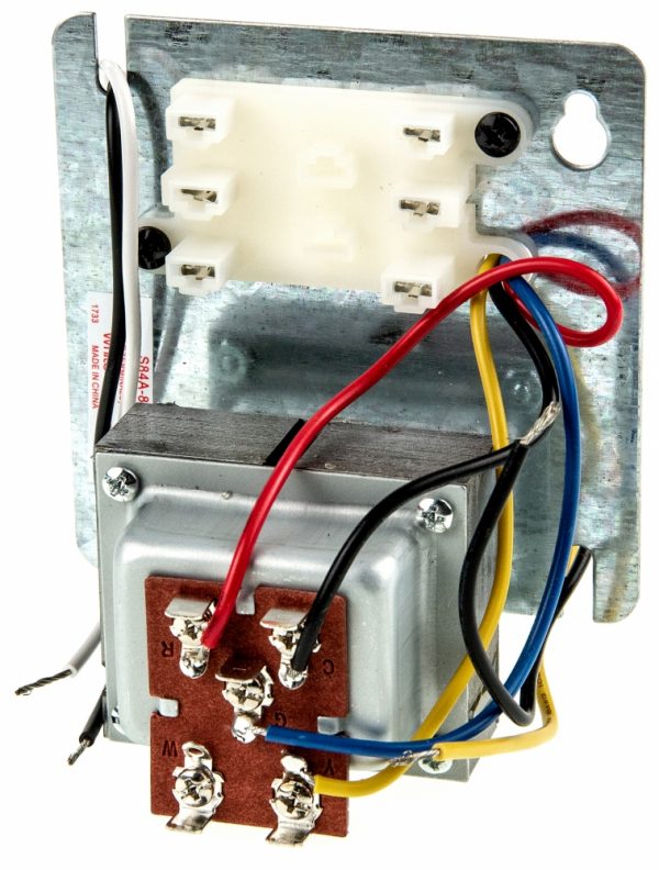 Trans 24v/pi W/bale Wire Combination Transformer-relay Receptacle 120/24v 40va