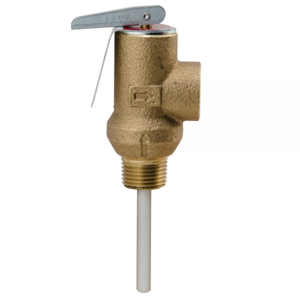 1/2" Std. Self Closing T&P Relief Valve 150 PSI 2" Stem 0002268