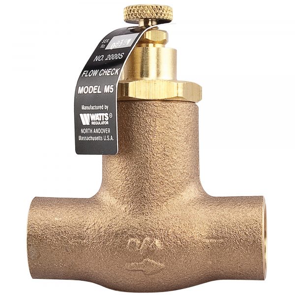 3/4" Sweat Horizontal Flow Check 0856763