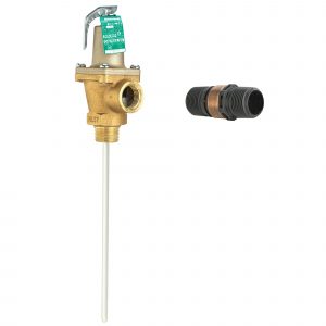 150/210 Lead Free T&P Relief Valve 150 PSI 5" Thermostat F556016 replaces 055601
