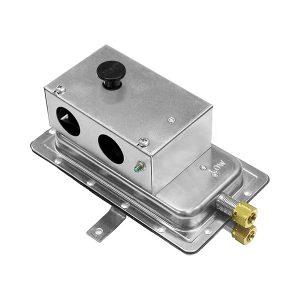 120 VAC Dual Manual Reset SPST Air Pressure Sensing Switch (1.25" - 12.0" W.C.)