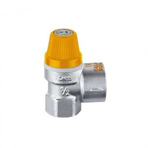 Safety relief valve Factory set to 60 Psi