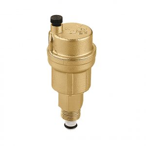 1/8" NPT. Male Automatic Air Vent with Check Valve 150 PSI 240F