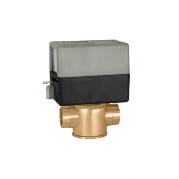 24v NC 2 Way Inverted Flare Zone Valve 3.5 Cv