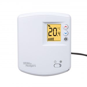 120/240vac SPST Heat Only Line Voltage 2 Wire Digital Non Programmable Thermosta