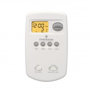 24v Or Millivolt Single Stage 5/2 Day Digital Programmable Thermostat Vertical M