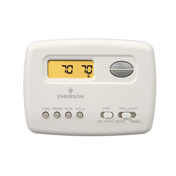 24v Multi-stage Heat Pump Digital Programmable Thermostat 2h-1c 5/2 Day Program