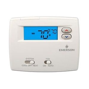 24v/Millivolt Single Stage Programmable Thermostat 5-1-1 Day Program Hardwired O
