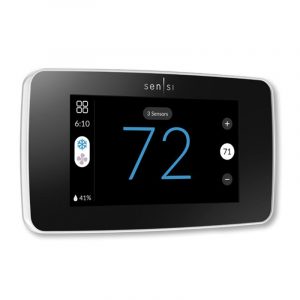 24v Sensi Touch 2 Smart Thermostat White Works with Sensi Room Sensors Remote Ac