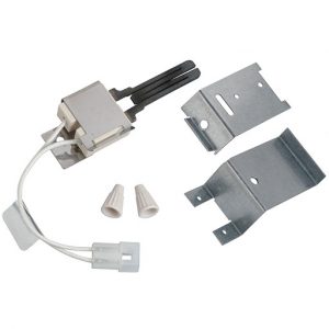 Hot Surface Ignitor With 5-1/4" Amp Connection Bracket & Two Mounting Adapters