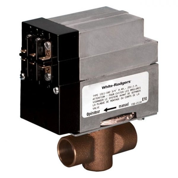 24V 3/4" 3 Wire Zone Valve 2 Way With End Switch