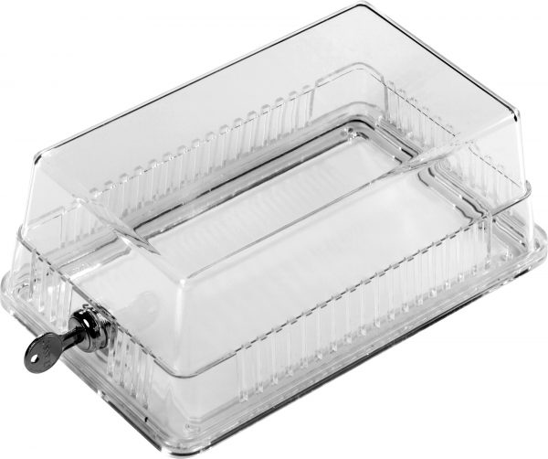 Clear Plastic Thermostat Guard With Ring & Solid Base Replaces F29-0144 F29-0228