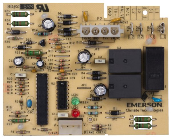 Furnace Adaptor Board That is used when replacing Trane Commercial Spark Systems