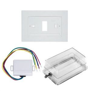 White Indoor Remote Sensor Compatible With All White-Rodgers Thermostats With Wi