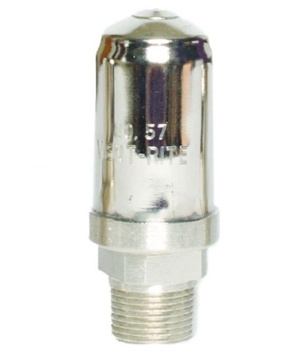 3/4" X 1/2" Unit Heater Steam Vent 20 Psi