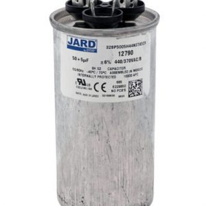 Capacitor; Dual 50/5 Mfd 440v Round W/o Resistor