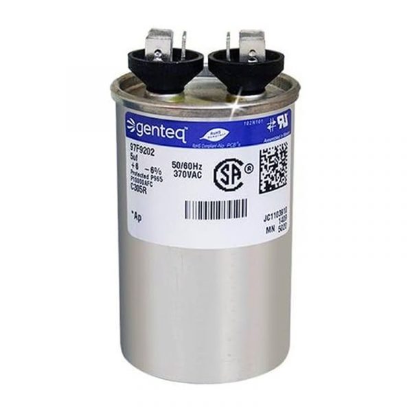 370v 5 Mfd Round Run Capacitor