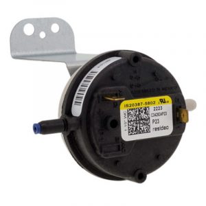 Pressure Switch Open At -1.11 W.C. Close At -130 W.C.