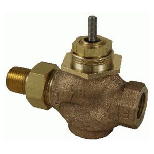 3/4" Straight Union Two Way N.O. Valve Body For Water Or Steam - 250 PSIG Static
