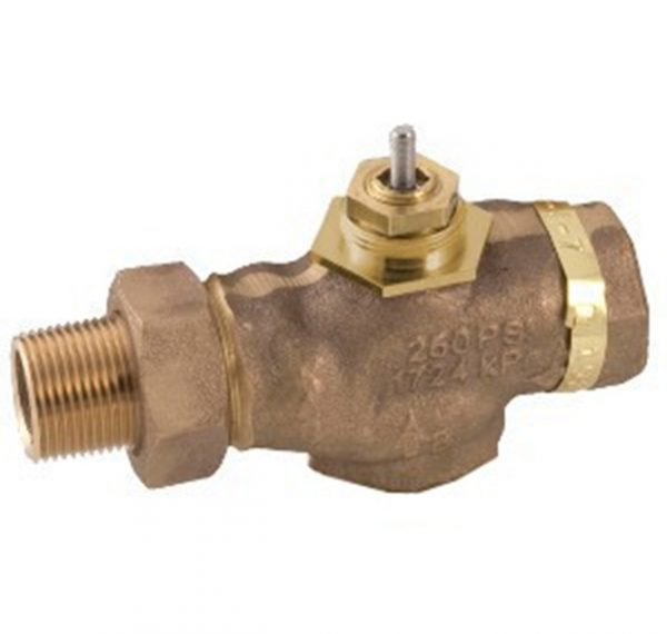 1" NPT. Union Straight 2 Way N.O. Valve Body - 250 PSIG Static Cv=14