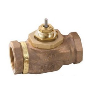 1-1/2" NPT 2 Way N.O. Globe Valve For Water Or Steam Cv=28