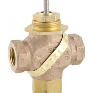 1/2" NPT 3 Way Mixing Valve For Chilled Or Hot Water 2.2 CV