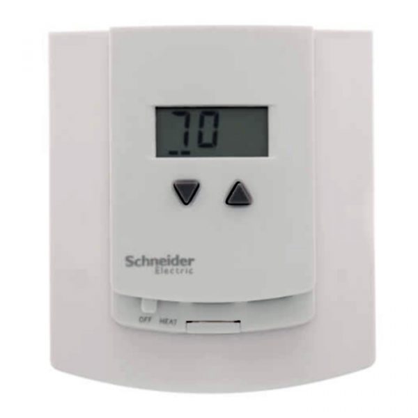 24v Heat Only Digital Thermostat No Fan Control 50-86F