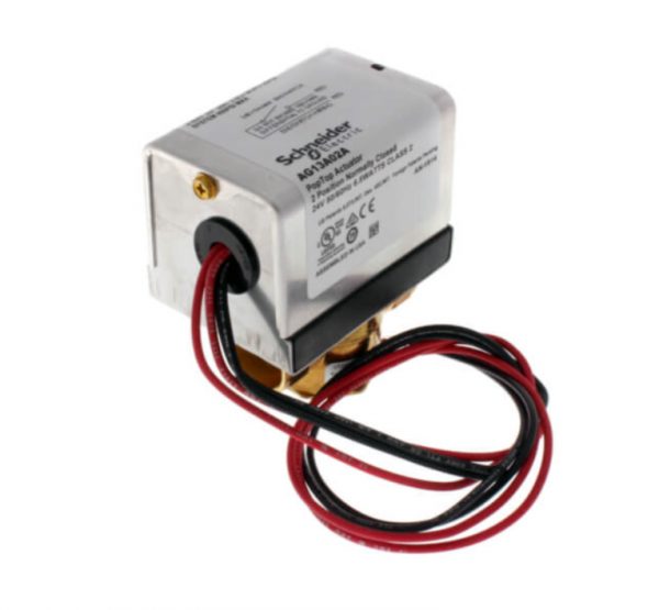 24v 3/4" Sweat 2 Position Spring Return Zone Valve 3.5cv N.C. W/End Switch & 18"