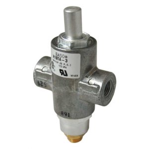 1/4" High Pressure Safety Pilot Valve 600;000 Btu At 1 Psi; 25# Rtg.; W/flow Int