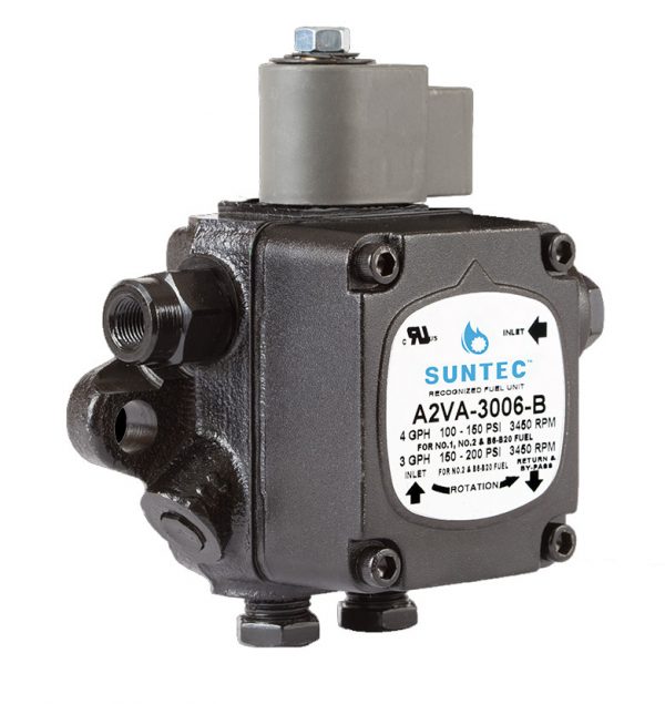 Bio Fuel Pump Single Stage 3450 RPM RH 100-200 PSI 4 GPH Includes 115v Solenoid
