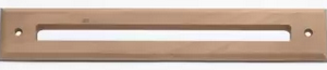 Trim Plate - Slotted - Wood - Cherry (for UPC-67TA and UPC-68T)