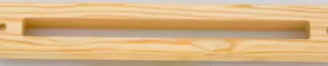 Trim Plate - Slotted - Wood - Pine (for UPC-67TA and UPC-68T)