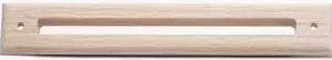 Trim Plate - Slotted - Wood - Red Oak (for UPC-67TA and UPC-68T)
