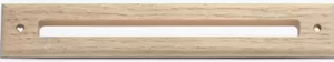 Trim Plate - Slotted - Wood - White Oak (for UPC-67TA and UPC-68T)