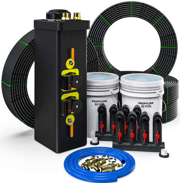Mr Cool GCIK-CL3T-SM Closed Loop Installation Kit 3 ton - w/Straight Manifold