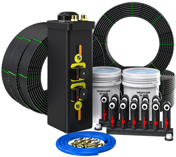 Mr Cool GCIK-CL5T-SM Closed Loop Installation Kit 5 ton - w/Straight Manifold