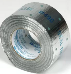 Tape - Pressure Sensitive (aluminum) - UL 181A-P - 181B-F/X - 2.5" x 180'