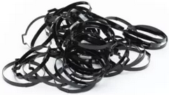 Clamps - 2.5" Aluminum Supply Tubing (black)